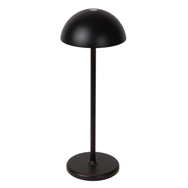 Lucide JOY - Lampe de table Intérieur/Extérieur Rechargeable - Batterie/Piles - Ø 12 cm - LED Dim. - 1x1,5W 3000K - IP54 - Noir - DETAIL 1